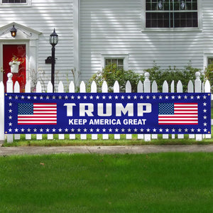 Trump Keep America Great Large Banner TA29 62529