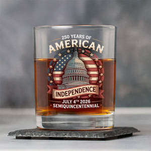 250 Years Of America Whiskey Glass TH10 894657
