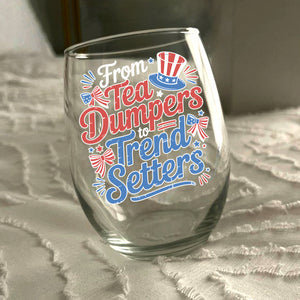 USA 250th Anniversary 250 Years of Freedom America Wine Glass HO82 894484