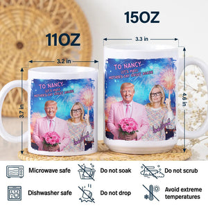 Custom Photo With Donald Trump White Mug Gift For Family CH07 67350