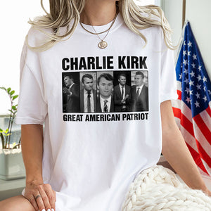 Charlie Kirk Great American Patriot Bright Shirt HA75 64474