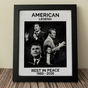 Rest In Piece Charlie Kirk Picture Frame CH07 67522
