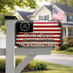 America 250th Anniversary 1776 2026 Semiquincentennial We The People Patriotic Mailbox Cover HO82 901052