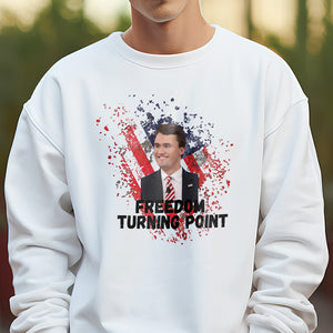 Charlie Kirk Freedom Turning Point Bright Shirt CH07 67574