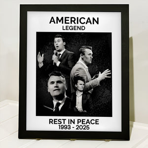 Rest In Piece Charlie Kirk Picture Frame CH07 67522