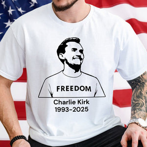 Charlie Kirk Memorial Freedom Bright Shirt CH07 67612