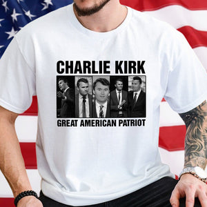 Charlie Kirk Great American Patriot Bright Shirt HA75 64474