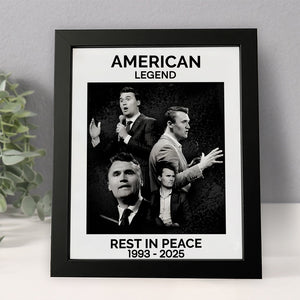 Rest In Piece Charlie Kirk Picture Frame CH07 67522