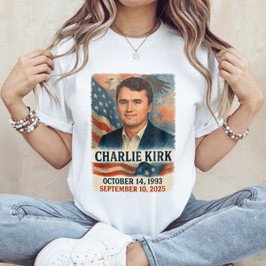 A True Patriot - Justice for Charlie Kirk Bright Shirt HA75 64504