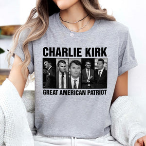 Charlie Kirk Great American Patriot Bright Shirt HA75 64474