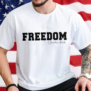 Freedom Charlie Kirk Bright Shirt HA75 64538