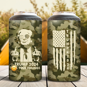 Trump 2024 F**k Your Feelings Cooler Tumbler HA75 62934