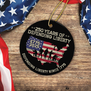 250 Years Of Defending Liberty Ceramic Ornament TH10 894691