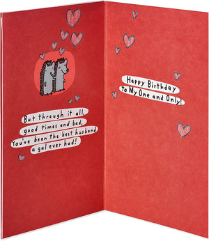 Birthday Card for Husband (Crazy Life)