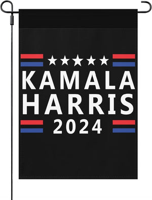 Kalama Harris 2024 Outdoor Flags Garden Home Flag House Flags Double Sided for Outdoor Custom 12X18 Inch