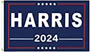 3X5 Ft Kamala Harris for the People Kalama Harris for President Vivid Color Kamala Yard Sign 2024 President Flag Truck Flag