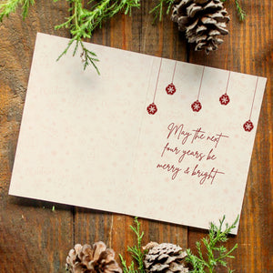 Merry Christmas America 2024 Presidential Election Map Political Christmas Card HO82 67106