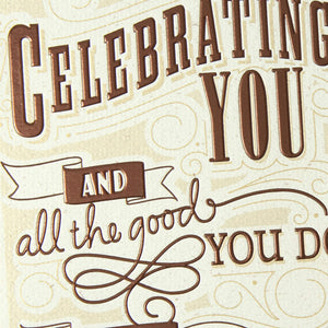 Father'S Day Card for Dad, Stepdad, Grandpa, Husband (Celebrating You)