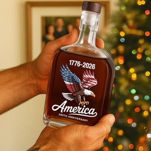 Celebrate 250 Years of America USA Anniversary 1776-2026 Whiskey Bottle HO82 894520