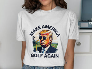 Make America Golf Again With Donald Trump Bright Shirt TH10 898145