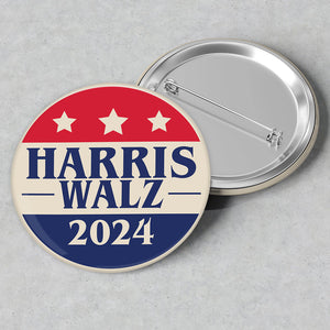 Kamala Harris Tim Walz 2024 Presidential Election Pin Button HO82 65132
