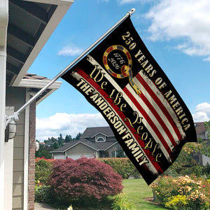 Personalized 250 Years Of America - We The People Banner House Flag HO82 900972