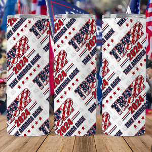 Trump 2024 Take America Back Skinny Tumbler DM01 62821