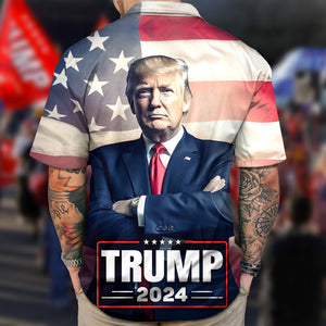 Donald Trump 2024 Hawaiian Shirt DM01 62857