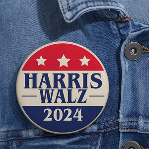 Kamala Harris Tim Walz 2024 Presidential Election Pin Button HO82 65132