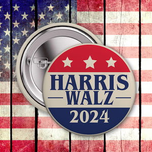 Kamala Harris Tim Walz 2024 Presidential Election Pin Button HO82 65132