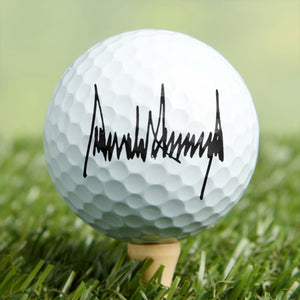 Donald Trump Signature Golf Gift, White Golf Ball TH10 64627