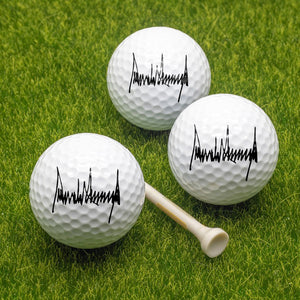 Donald Trump Signature Golf Gift, White Golf Ball TH10 64627