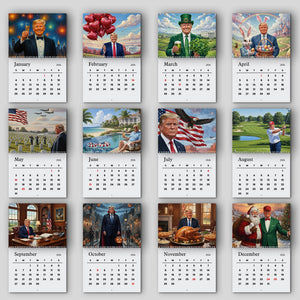 Funny Trump 2026 Wall Calendar CH07 67560