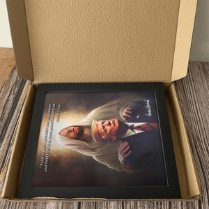 Nothing Is More Powerful Than God Donald Trump Picture Frame TH10 64365