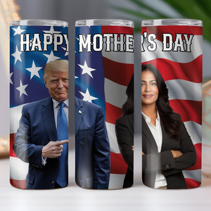 Personalize Custom Photo With Trump Happy Mother's Day Skinny Tumbler LM32 65319