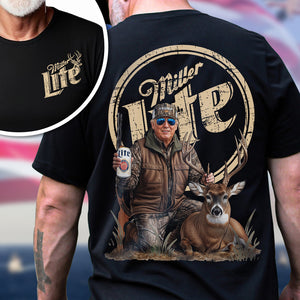 Custom Trump Deer Hunting Back And Front Shirt TH10 63587