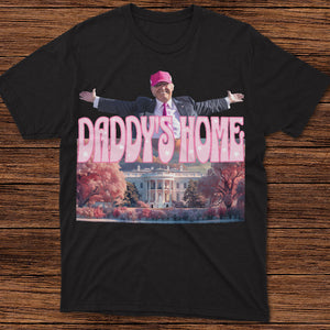 Daddy's Home Home Real Good Man Donald Pink Dark Shirt HO82 62496