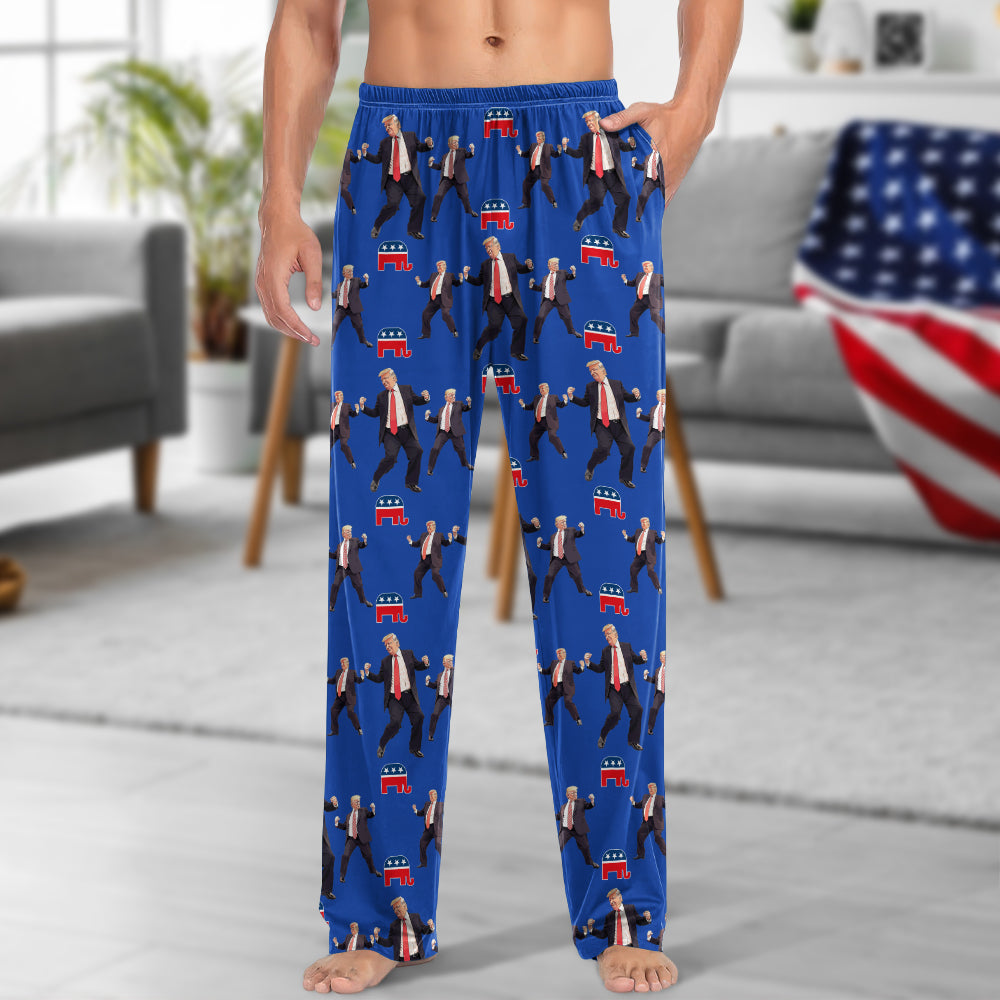 Trump Dancing Victory Pajamas Funny Gift For Trump Lovers N304 HA75 67138