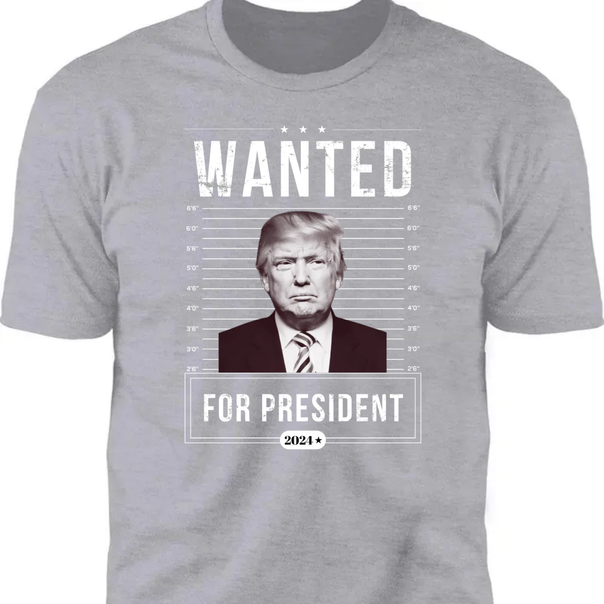 Wanted For President Trump 2024 Shirt K228 62429