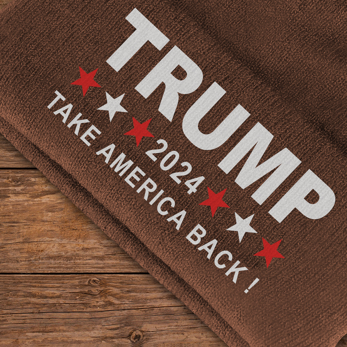 Trump 2024 Take America Back Beanie Hat TH10 63325