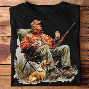 Patriotic Trump Hunting Gear Perfect for Gun Lovers and Hunters Dark Shirt LM32 63875