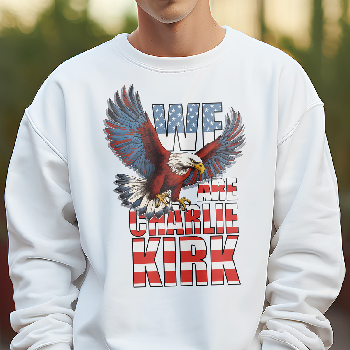We Are Charlie Kirk America Eagle Patriot Memorial Bright Shirt LM32 65491