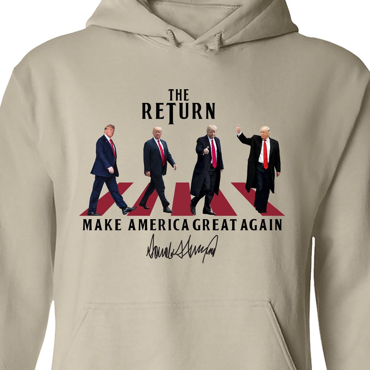 The Return MAGA Shirt | Donald Trump Homage Shirt | Donald Trump Fan Tees C898 Bright - GOP