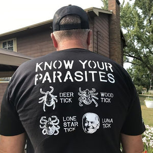 Know Your Parasites Trump Back Shirt N369 62665