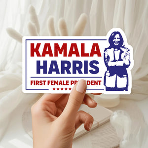 Kamala Harris First Female President Decal HO82 65072