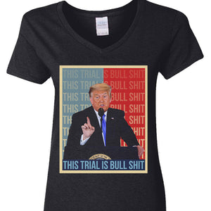 Donald Trump This Trial President 2024 Dark Shirt HO82 62602