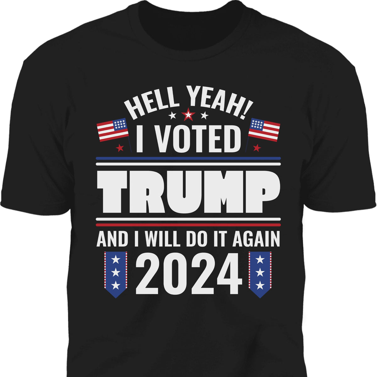 I Voted Trump And I Will Do It Again Shirt Donald Trump Homage Shirt  K228 62481
