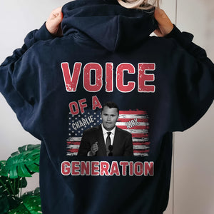 Voice Of A Generation Charlie Kirk Back Shirt HO82 65956