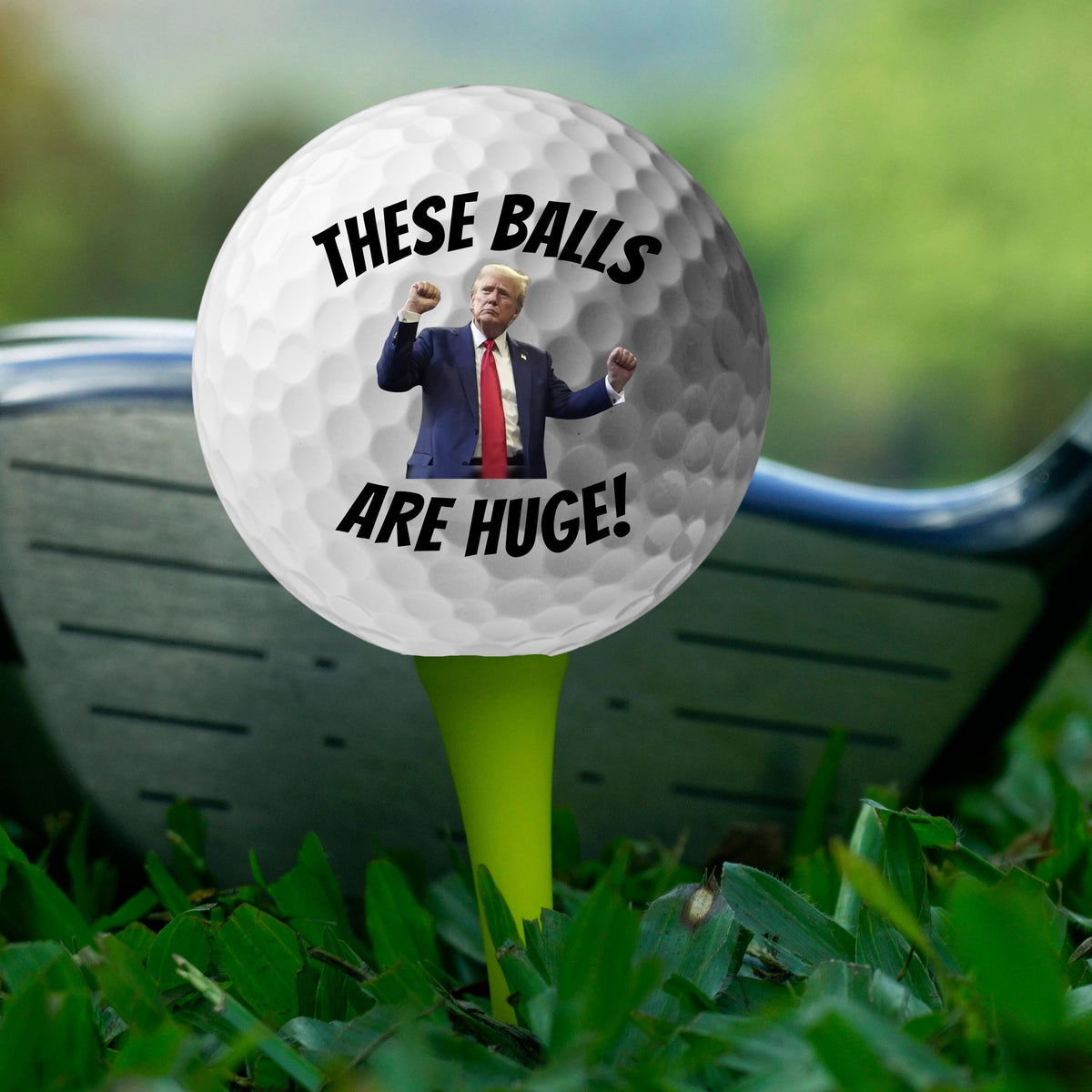 Custom Face Funny Trump Golf Balls, Funny Gag Gift for Golfer LM32 65833