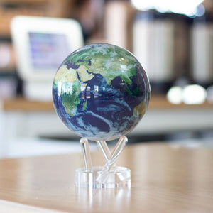 Globe Earth with Clouds 4.5"